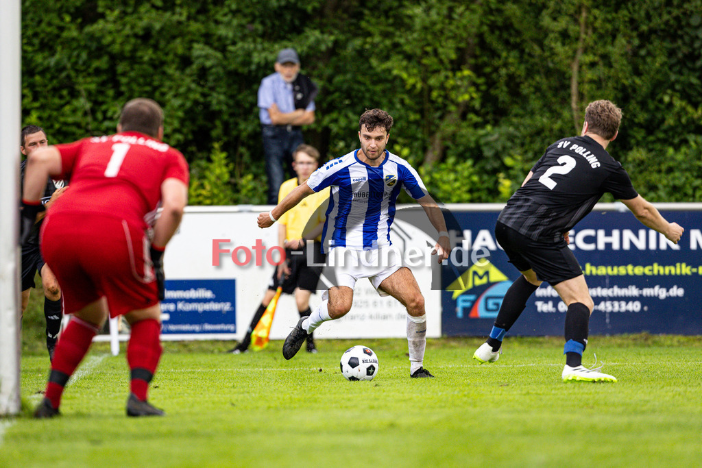 SV Polling gegen SV Planegg-Krailing | Fußball Herren Bezirksliga Oberbayern Süd 2025/26 1. Spieltag, SV Polling gegen SV Planegg-Krailing, 20250727,Stefan MIKEREVIC (SV Planegg-Krailing 28) in Aktion, 2025-07-27 in Polling (Sportplatz Polling), Stefan MIKEREVIC (SV Planegg-Krailing 28), Copyright: WolfgangxLindner www.foto-lindner.de