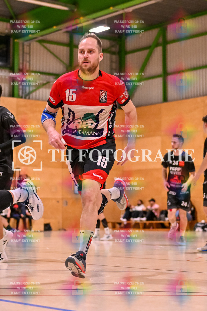 GER, SG Maulburg/Steinen - TV St. Georgen, Handball, Landesliga, 16. Spieltag, Saison 2023/2024, 17.02.2024 | Daniel Winkelbeiner (SG Maulburg/Steinen, #15)

GER, SG Maulburg/Steinen - TV St. Georgen, Handball, Landesliga, 16. Spieltag, Saison 2023/2024, 17.02.2024

Foto: TH Fotografie/Thomas Hess