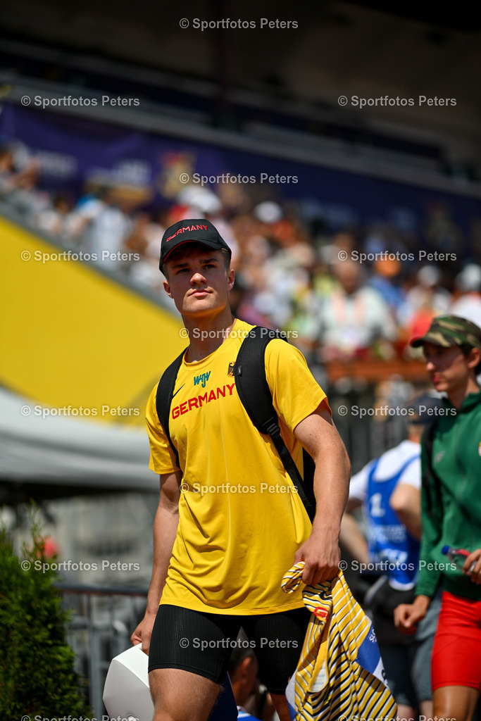U18 EM - Tag 4_58 | European Athletics U18 Championships am 21.07.2024 in Banska Brystica; Zehnkampf, Anton Steffen. Foto: Kai Peters - Realisiert mit Pictrs.com