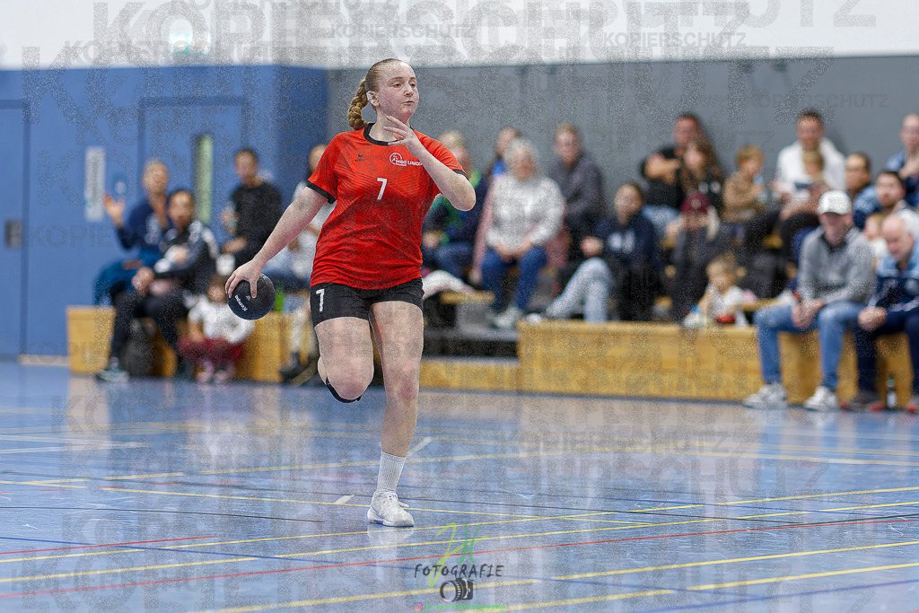 Frauen 2. Bezirksklasse; SG Rechtenbach - HSG Linden II | Frauen 2. Bezirksklasse; SG Rechtenbach - HSG Linden II am 16.11.2025 in Rechtenbach (Sporthalle Rechtenbach)Photo © 2025 - Jörg Heinrich - Realisiert mit Pictrs.com
