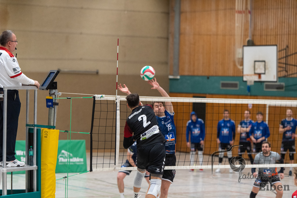 Oldenburger TB-VSG Ammerland | Volleyball Regionalliga; Oldenburger TB-VSG Ammerland am 24.01.2026 in Oldenburg (Sporthalle Haarenesch), Photo: Philip Eiben 2026 - Realisiert mit Pictrs.com