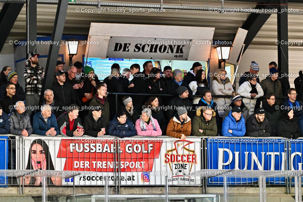 ESC Steindorf vs. EHC Althofen | Besucher Ossiachersee Hall, ESC Steindorf vs. EHC Althofen, ESC Steindorf vs. EHC Alhofen am 03.03.2024 in Steindorf (Ossiachersee Halle), Austria, (Photo by Bernd Stefan)