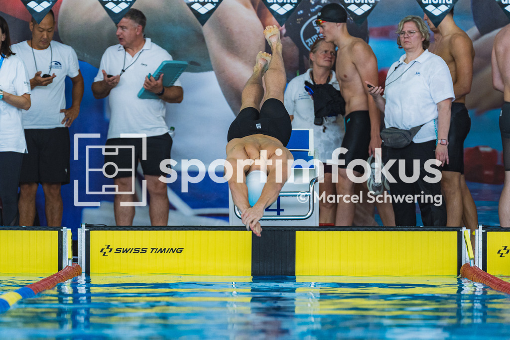 OPERA Swim Classics 2026 | Gian Luca Reduth bei den 50 Metern Schmetterling in Lauf 16. OPERA Swim Classics in der Wuppertaler Schwimmoper, Wuppertal, 26.09.2026. sportimfokus / Marcel Schwering - Realisiert mit Pictrs.com