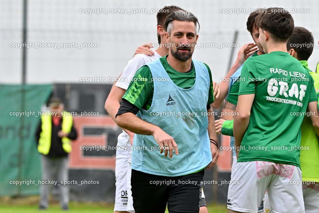FC ASKÖ Gmünd vs. Rapid Lienz  | #99 Headcoach Rapid Lienz Daniel Huber, FC ASKÖ Gmünd vs. Rapid Lienz , FC ASKÖ Gmünd vs. Rapid Lienz  am 02.06.2024 in Gmünd (Sportplatz Gmünd), Austria, (Photo by Bernd Stefan)
