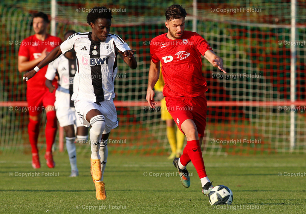 A_LUI_150825_05 | SPORT,FUSSBALL,REGIONALLIGA MITTE ASKOE OEDT-SPG LASK AMATEURE 15.08.2025 IM BILD : TONI BARISIC (OEDT) UND (LASK/AMATEURE) FOTO.FOTLUI