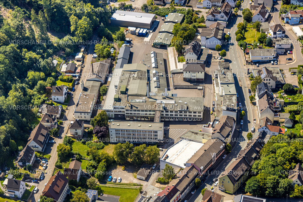 Kierspe250812947 | Luftbild, Gewerbegebiet Kamperbach, Kierspe Bahnhof, Kierspe, Sauerland, Nordrhein-Westfalen, Deutschland