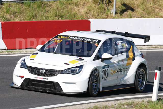 FIA European Hill Climb Championship – Rechberg 2026    | FIA European Hill Climb Championship at Rechberg, held from 24 to 26 April 2026 near Tulwitz, Styria, Austria. The image shows Thomas WEBERHOFER (AUT) Opel Astra TCR.     