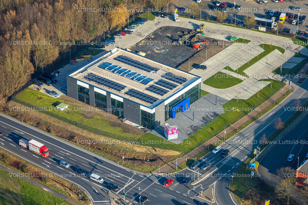 Hamm241200105 | Luftbild, Baugebiet mit Neubau Mensing Galerie an der Werler Straße Ecke Unnaer Straße, Stadtbezirk Rhynern, Hamm, Ruhrgebiet, Nordrhein-Westfalen, Deutschland