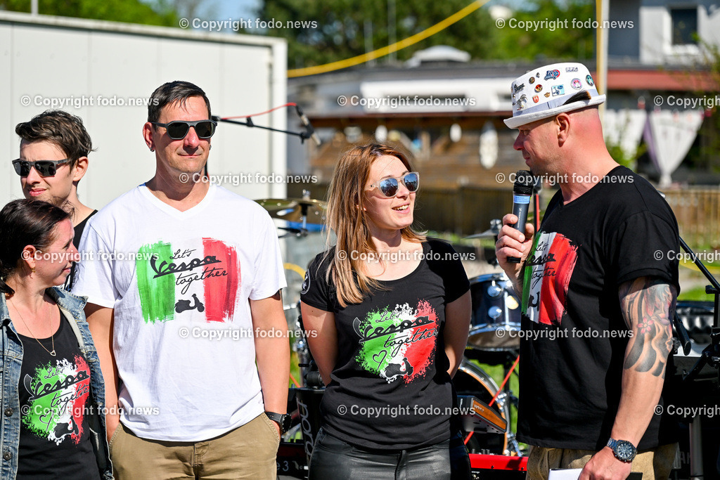 Lets Vespa togehter 2025_ Vespatreffen Neuhofen_ 27.04.2025-315 | 27.04.2025, Neuhofen, Kremsmuenster, AUT, Lets Vespa togehter 2025, Vespatreffen, im Bild Teilnehmer Vespatreffen, Motorsport Stadler©Copyright: Harald Dostal / fodo.media   Alle Bilder honorarfrei