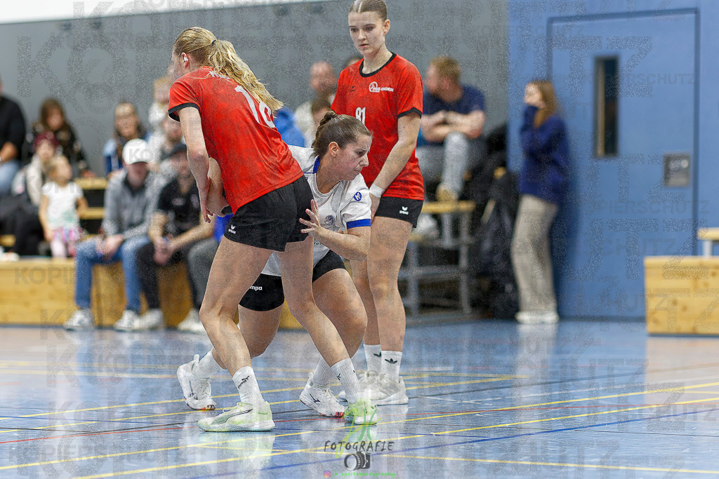 Frauen 2. Bezirksklasse; SG Rechtenbach - HSG Linden II | Frauen 2. Bezirksklasse; SG Rechtenbach - HSG Linden II am 16.11.2025 in Rechtenbach (Sporthalle Rechtenbach)Photo © 2025 - Jörg Heinrich - Realisiert mit Pictrs.com