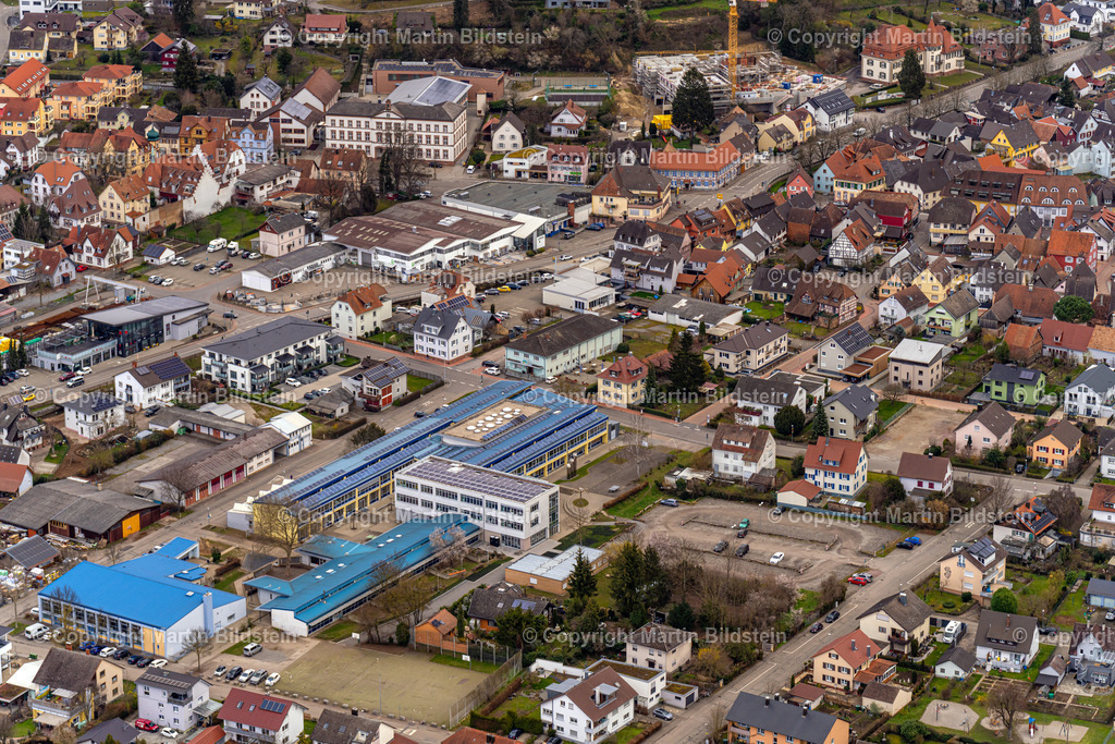 Ettenheim-12-03-23-1-34 | Bilder Fotos Luftbilder Luftaufnahmen Deutschland Süden Westen Schwarzwald Baden Württemberg  