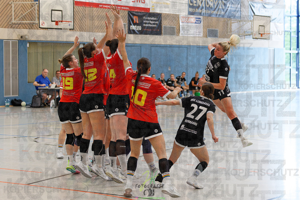 HSG Wettenberg - HSG Lumdatal | Wiederholungs-/Entscheidungsspiel um die Meisterschaft in der Frauen Oberliga Mitte und Aufstieg in die RegionalligaHSG Wettenberg - HSG Lumdatal am 11.05.2025 in Launsbach (Wettenberg) (Halle GS Launsbach (Wettenberg))Photo © 2025 - Jörg Heinrich - Realisiert mit Pictrs.com