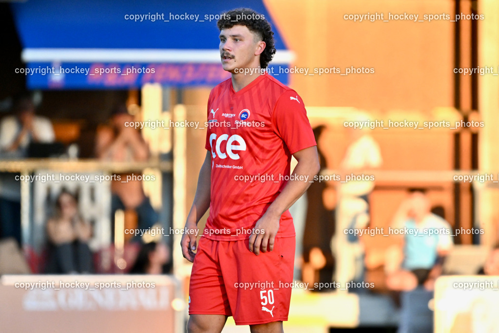 SAK vs. SC St. Veit | #50 Davor Ponjavic SC St. Veit, SAK vs. SC St. Veit, SAK vs. SC St. Veit am 19.09.2025 in Klagenfurt (Sportpark Welzenegg), Austria, (Photo by Bernd Stefan)