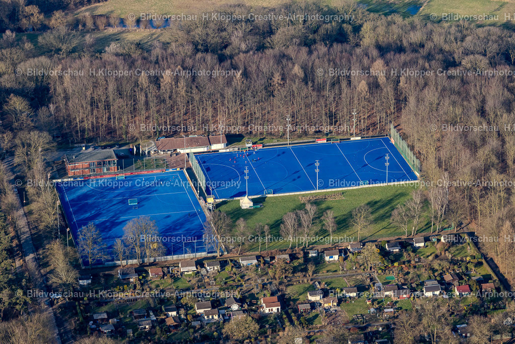 Luftbilder Krefeld-7355 | LuftbildfotografieHockeyplatz- Sportanlage in Krefeld - Realisiert mit Pictrs.com