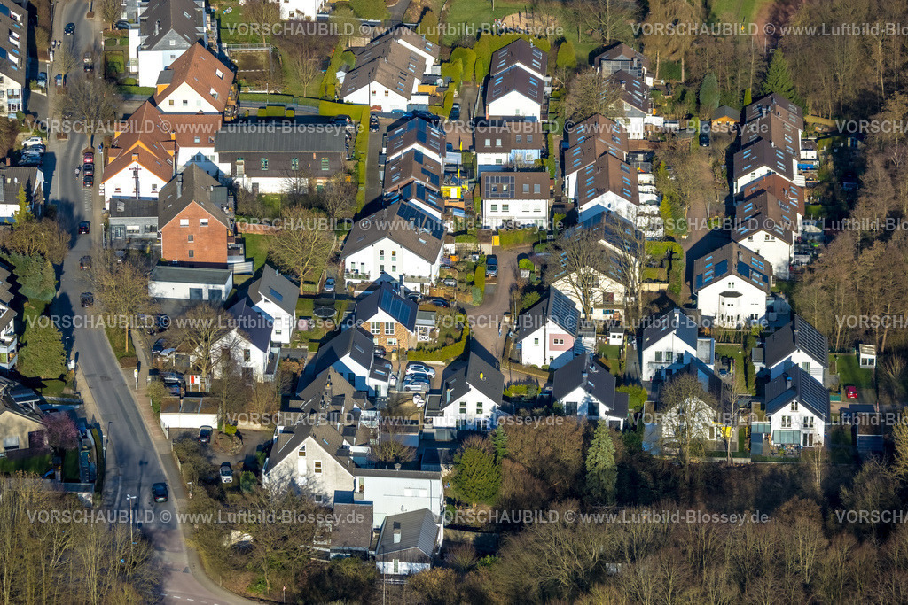 Herdecke260304199 | Luftbild, Wohnsiedlung Westender Weg, Westende, Herdecke, Ruhrgebiet, Nordrhein-Westfalen, Deutschland