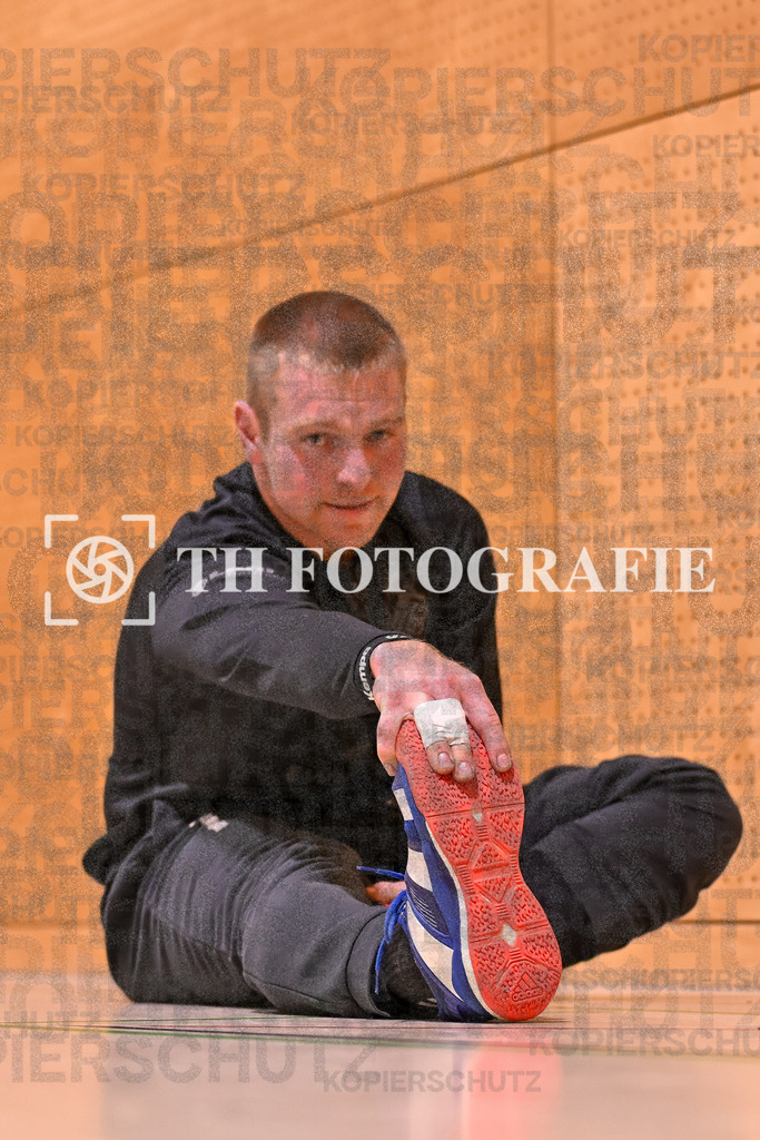 GER, SG Maulburg/Steinen - HSG Dreiland, Handball, Landesliga Suedbaden, 4. Spieltag, Saison 2024/2025, 12.10.2024 | Rubens Freuschle (SG Maulburg/Steinen, #01)GER, SG Maulburg/Steinen - HSG Dreiland, Handball, Landesliga Suedbaden, 4. Spieltag, Saison 2024/2025, 12.10.2024Foto: TH Fotografie/Thomas Hess