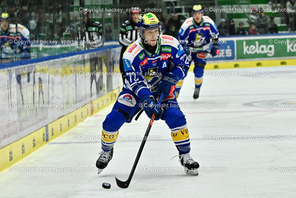 EC IDM Wärmepumpen VSV vs. Pioneers Vorarlberg | #72 John Hughes EC VSV, EC IDM Wärmepumpen VSV vs. Pioneers Vorarlberg, EC IDM WÄRMEPUMPEN VSV vs. Pioneers Vorarlberg am 03.10.2025 in Villach (Stadthalle Villach), Austria, (Photo by Bernd Stefan)