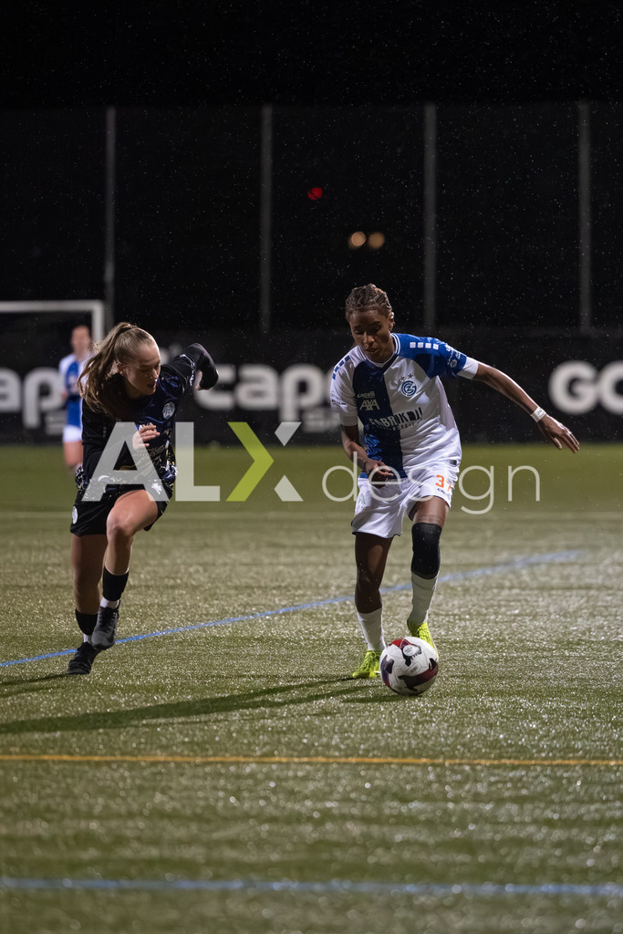 Fußball I Frauen I Saison 2025-2026 I AXA Women's Super League | Women I 14. Spieltag I Grasshoppers Club Zürich - FC Luzern I 14.02.2026 | 37 Sury Lamontana Charon (IT) (GC Zürich) – Angriff - Realisiert mit Pictrs.com