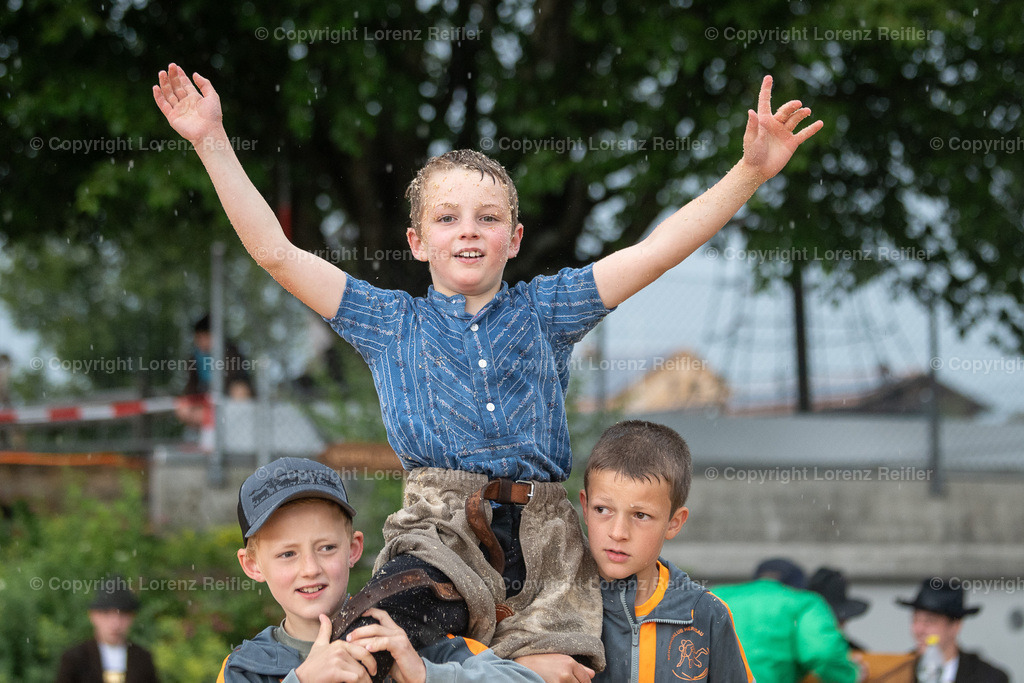 Schwingen -  Appenzeller Kantonal Nachwuchsschwingertag 2024 | Hundwil, 6.7.24, Schwingen - Appenzeller Kantonal Nachwuchsschwingertag.