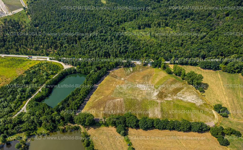 Schermbeck220703901 | Luftbild, Naturschutzgebiet Steinbach, Halde und Teich, Gahlen, Schermbeck, Ruhrgebiet, Nordrhein-Westfalen, Deutschland