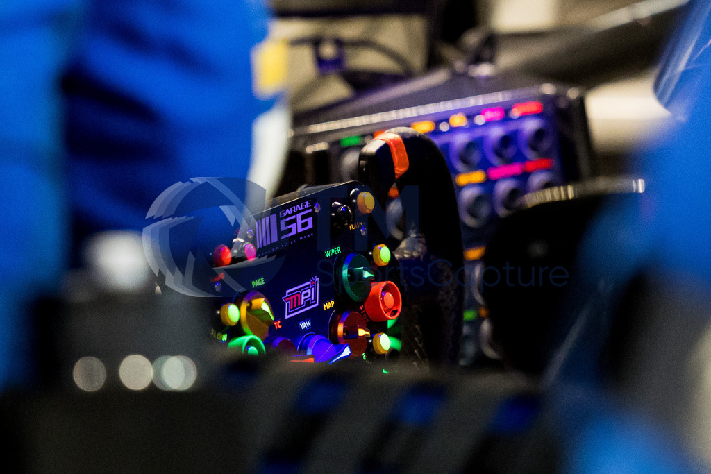 Trainproduction-20230611-0063 | LE MANS,FRANCE,11.Jun.23 - MOTORSPORTS - WEC, FIA World Endurance Championships, 24 Hours of Le Mans, Circuit de la Sarthe, race. Image shows a steering wheel. Photo: Trainproduction / Matthias Trinkl