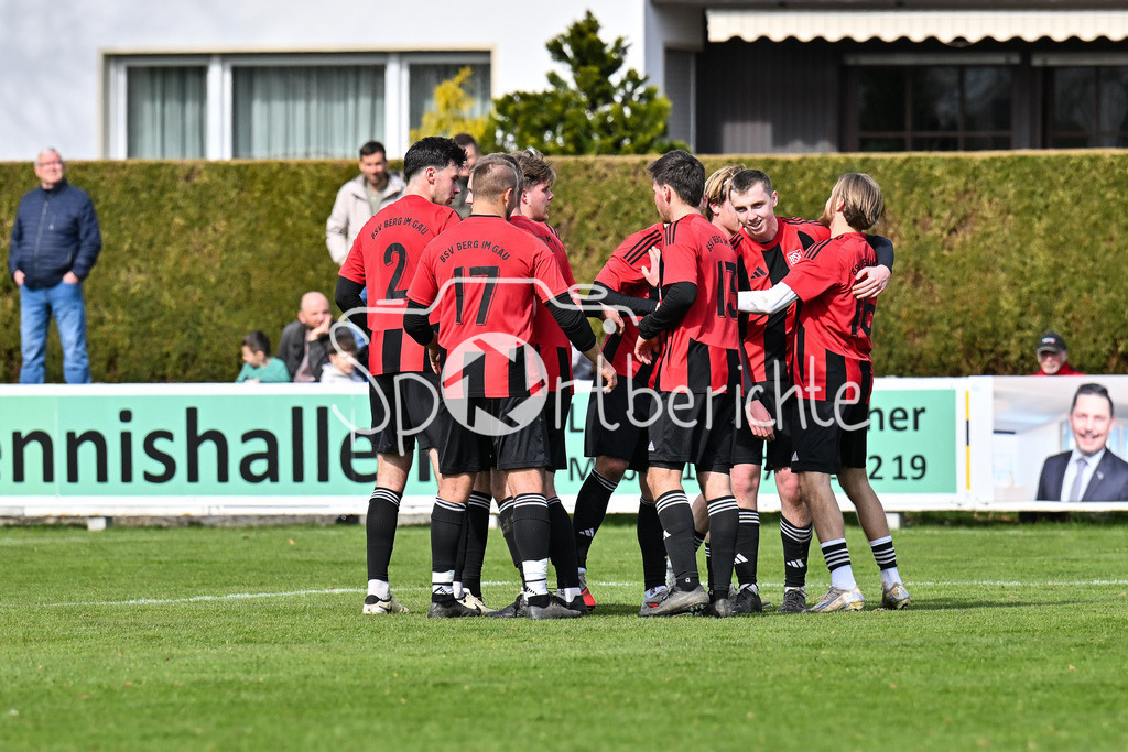 BC Aichach - BSV Berg im Gau | Jubel nach 0-1 BIG 15