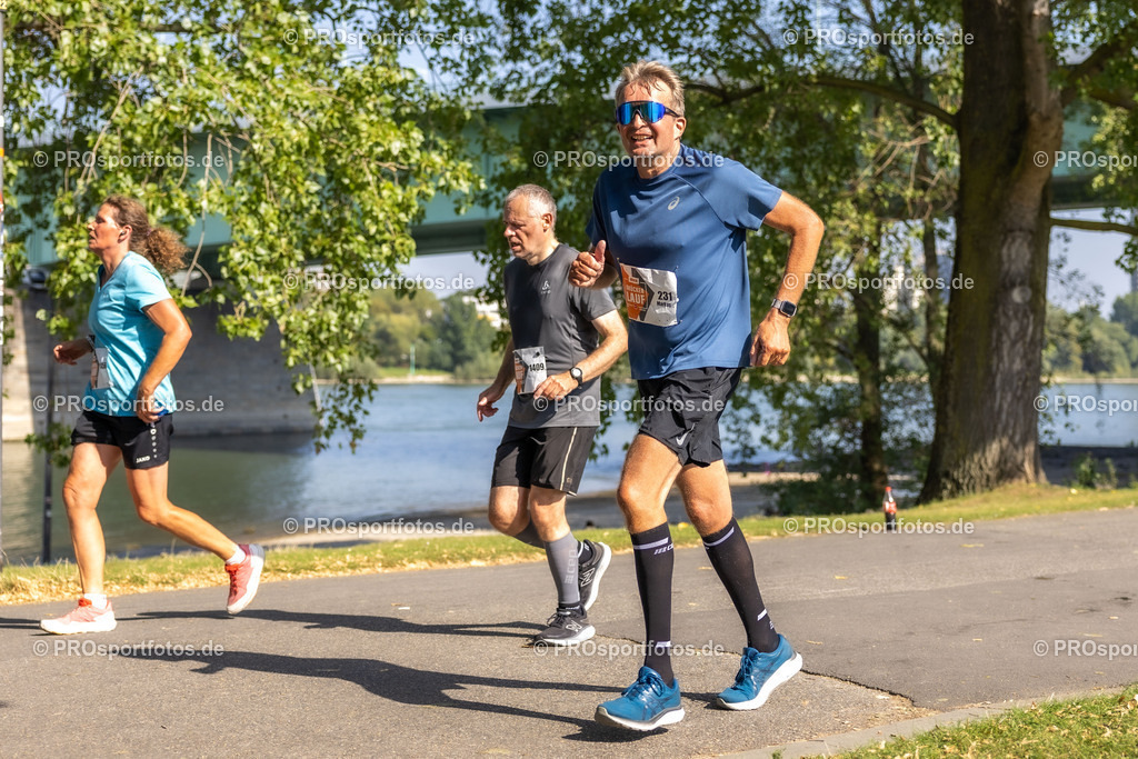 ASV OBI Brueckenlauf 2023 ; 10.09.2023 | Impressionen im Bereich des Katzenbuckels und des Rheinparks; ASV OBI Brueckenlauf 2023  am 10.09.2023 im Bereich Katzenbuckel und Rheinpark in Koeln/Deutschland. Photo: Ulrich Fassbender