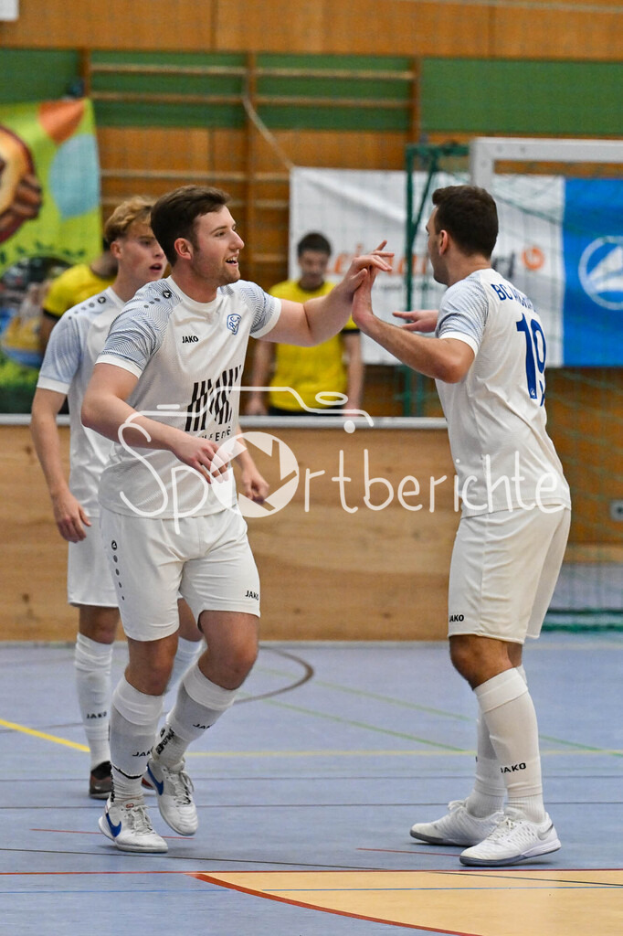 Weihnachtscup BC Aichach | Halbfinale Aichach - Rinnenthal / Tor Aichach