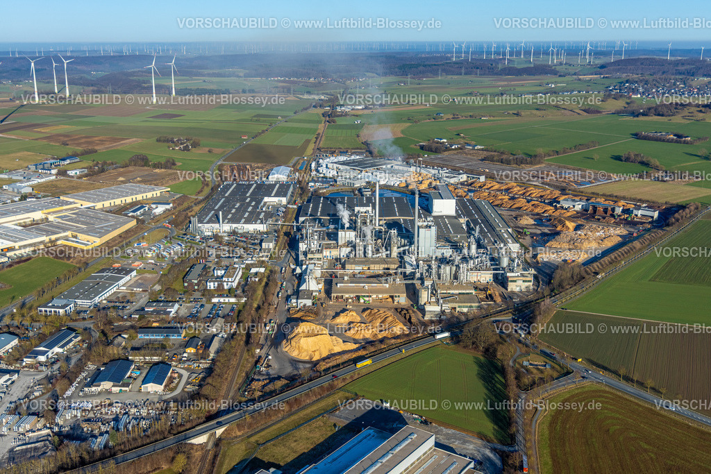 Brilon260104621 | Luftbild, EGGER Holzwerkstoffe Brilon GmbH, Gewerbegebiet Ostring, Brilon, Sauerland, Nordrhein-Westfalen, Deutschland