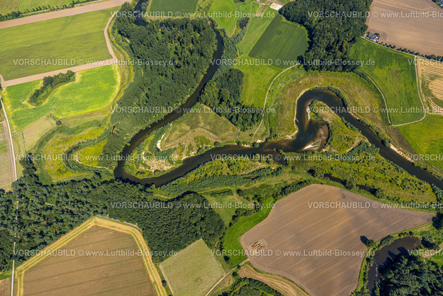 Datteln240801519Lippe_Vogelsang300dpi | Luftbild, Lipperenaturierung, Lippeschleife, Lippeverlauf, Fluss Lippe, Lippeverband, Datteln, Datteln, Ruhrgebiet, Nordrhein-Westfalen, Deutschland