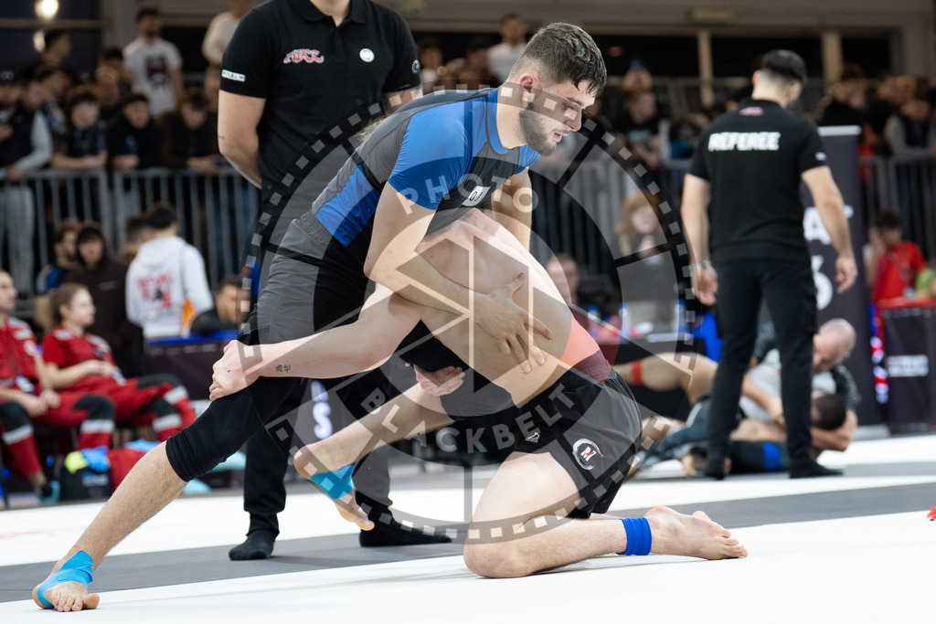 20260214PBB0730 | Fighters compete during the ADCC European Trials  competition day 1 in Belgrade, Serbia, on February 14, 2026.