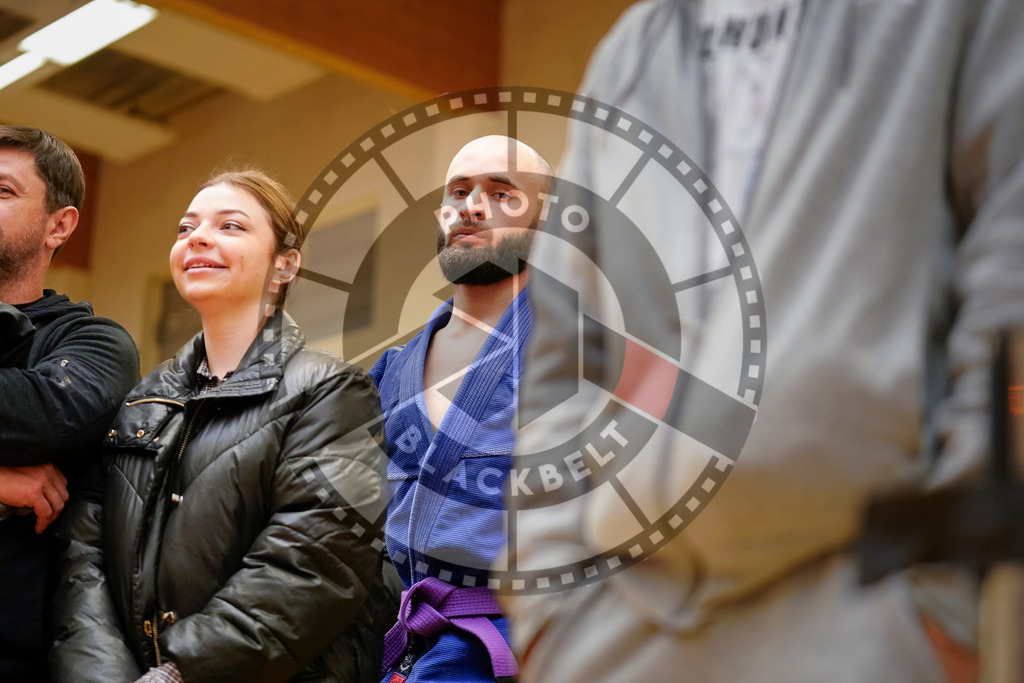 20240203PBB06663 | Fighters compete during the Brazilian Jiu-Jitsu Championship of the AJP Tour in Maintal by Frankfurt am Main, Germany, on February 2, 2024.