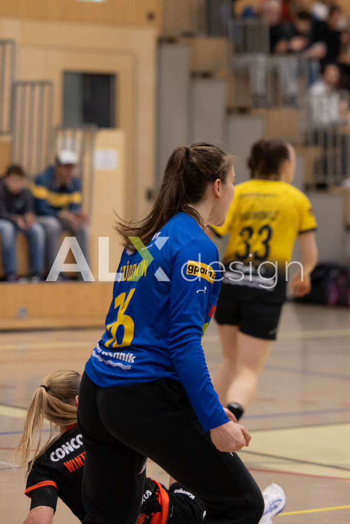 Handball I Frauen I Saison 2025-2026 I Handball Swiss Premium League 1 | Women I Round 5 I  Yellow Winterthur - GC Amicitia Zürich I 15.03.2026 | 16 Micaela Stüdemann von Ehrenstein (CH) (Yellow Winterthur) – Torhüterin - Realisiert mit Pictrs.com