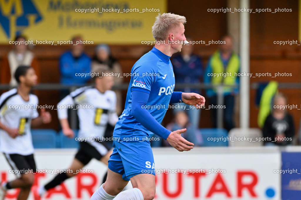 SAK vs. SV Spittal Drau 1921 | #6 Toni Dullnig SAK, Nasen Tupfer, SAK vs. SV Spittal Drau 1921, SAK vs. SV Spittal Drau 1921 am 23.05.2025 in Klagenfurt (Sportpark Welzenegg), Austria, (Photo by Bernd Stefan)