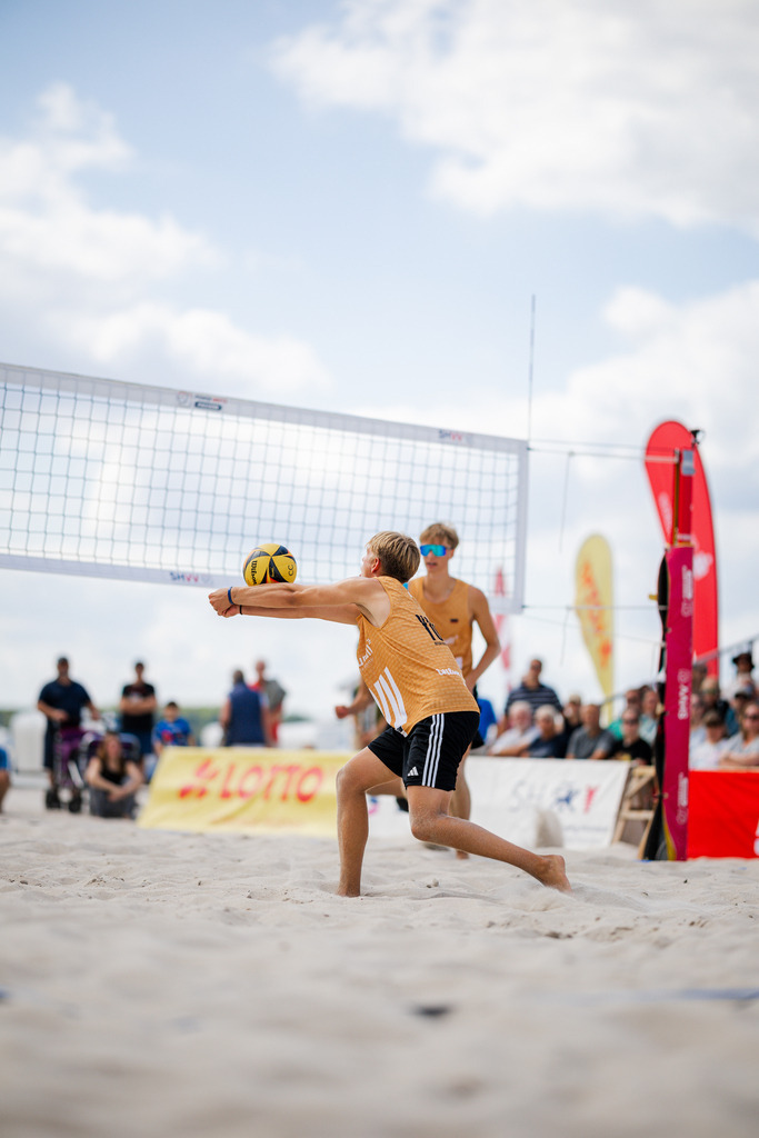 Beachvolleyball I Saison 2026 I Deutsche Meisterschaft U19 I 3. Tag | Jasper Lorenz Fotografie - Realisiert mit Pictrs.com