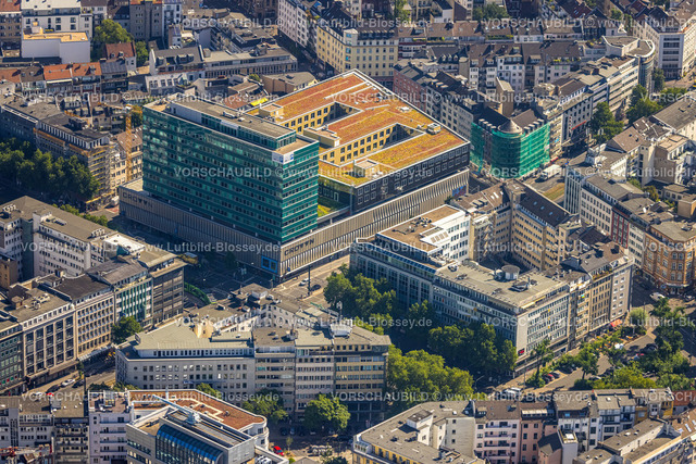 Duesseldorf220701040 | Luftbild, Crown Düsseldorf, Berliner Allee Ecke Graf-Adolf-Straße, Stadtmitte, Düsseldorf, Rheinland, Nordrhein-Westfalen, Deutschland