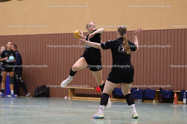 Handball I Juniorinnen I Saison 2026-2027 I Oberliga Schleswig-Holstein I 3. Spieltag I HSG Kalkberg 06 - TSV Bargteheide 024 | Frida Kaack (2, HSG Kalkberg 06) - Realisiert mit Pictrs.com
