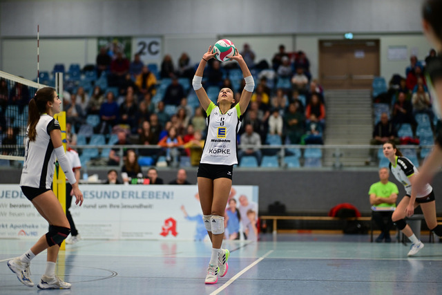Volleyball I Frauen I Saison 2025-2026 I Regionalliga Nord I 7. Spieltag I VT Hamburg - Schweriner SC III I 25083 | Der Sportfotograf. - Realisiert mit Pictrs.com
