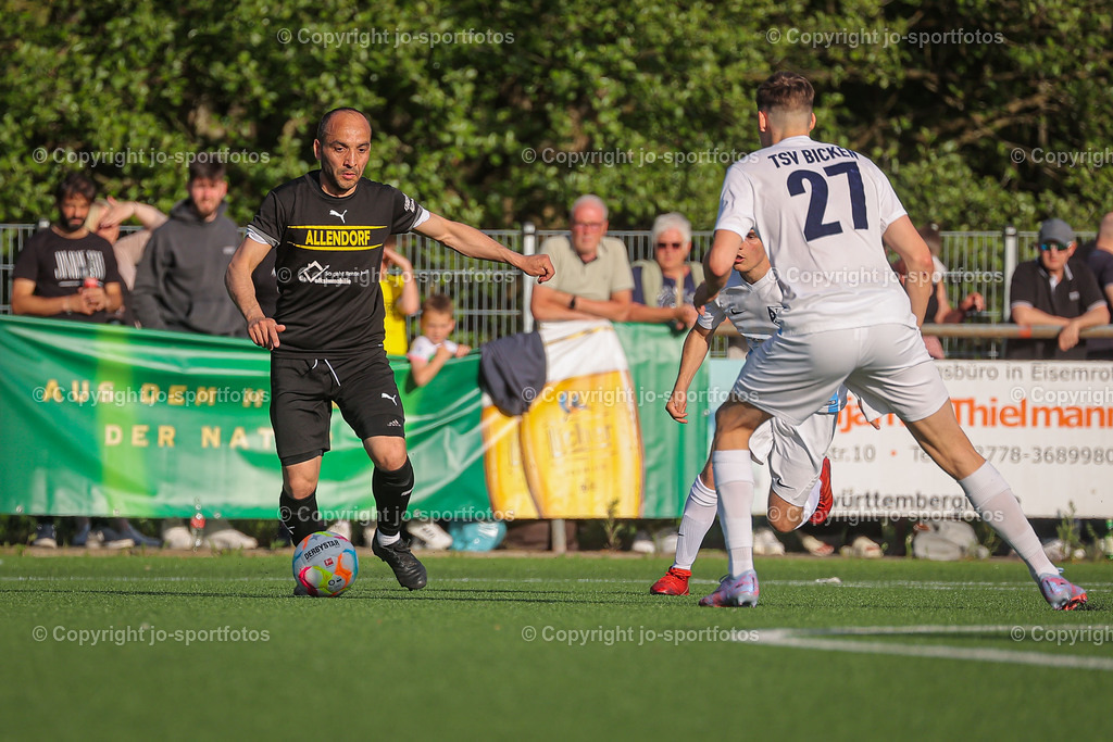 BQ3I4310 | 31.05.2023; Kreispokalfinale Kreis Dillenburg; Kunstrasenplatz Eisemroth; TSV Bicken - SSV Allendorf; Ergebnis: 5:1 (2:0)