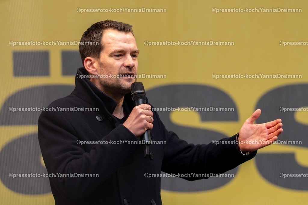 xYDR20022501023 | 20.02.2025, xydrx, Düsseldorf, Wahlkampfveranstaltung FDP: Johannes Vogel (Stellvertretender Bundesvorsitzender der FDP)