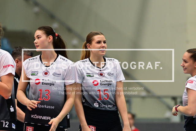Volleyball I Frauen I Saison 2025-2026 I Bundesliga I 5. Spieltag I ETV Hamburger Volksbank Volleys - Dresdner SC I 07554 | Der Sportfotograf. - Realisiert mit Pictrs.com