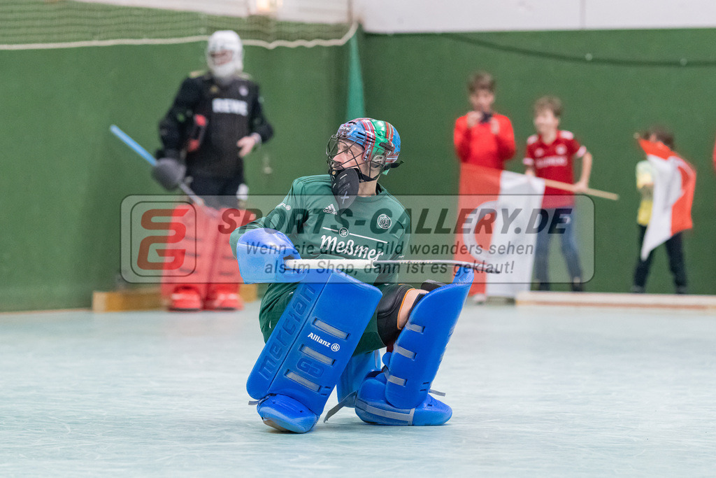 HK_20230128_103702 | 1. Bundesliga 1/4 Finale ( Herren ) Rot-Weiss Köln - Club an der Alster am 28.1.2023 Rot-Weiss Köln  , Köln , Thomas Iain Alexander Torwart ( Club an der Alster #1 )