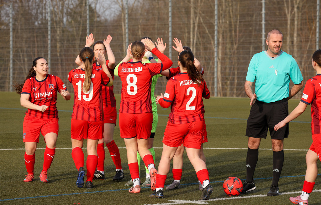 20260308-FCH-Welzheim_003 | 1. FC Heidenheim 1846 vs. FC Welzheim 06, Fußball, Frauen,, Freundschaftsspiel, 2025/2026, 08.03.2026 in Heidenheim, Kunstrasen Ost(Foto: Michael Bulling) - Realisiert mit Pictrs.com