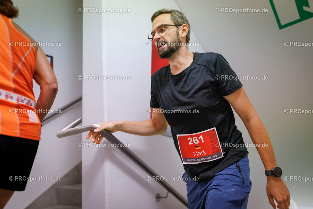 KölnTurm Treppenlauf; Köln, 03.08.2025 | Impressionen vom KölnTurm Treppenlauf am 03.08.2025 in Köln (Nordrhein-Westfalen). 