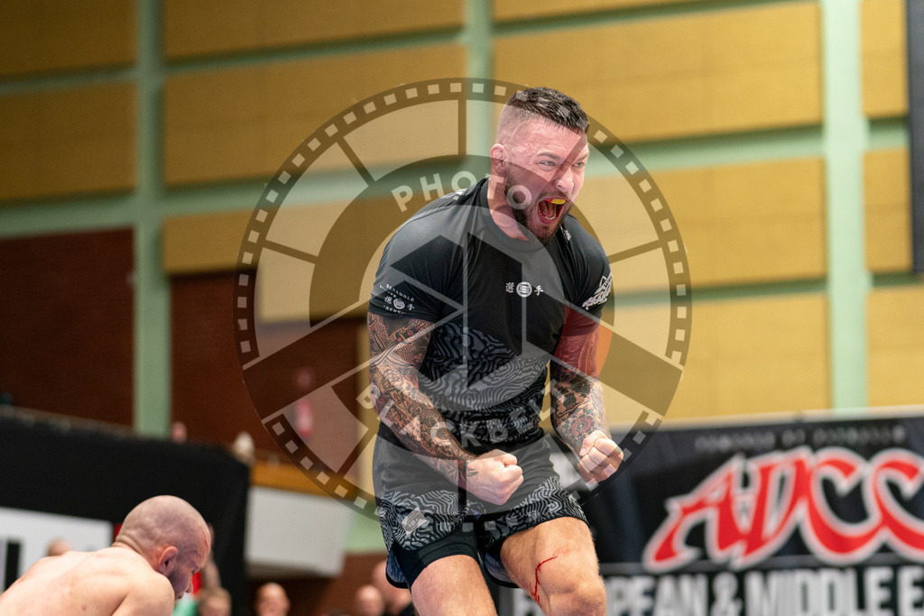20230916PBB5436 | Fighters compete during the grappling tournement ADCC Trials (European, Middle East and African Championship) in Warsaw, Poland, on September 16, 2023.