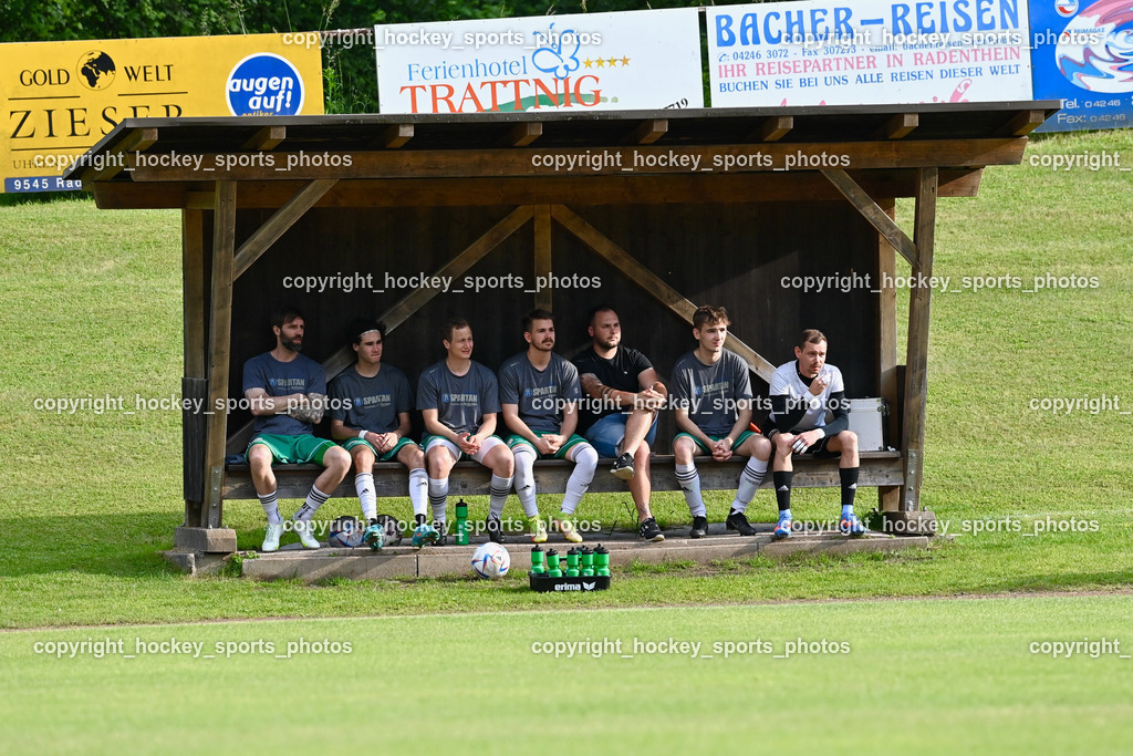 WSG Radenthein vs. SV Rapid Lienz 9.6.2023 | Spielerbank WSG Radenthein