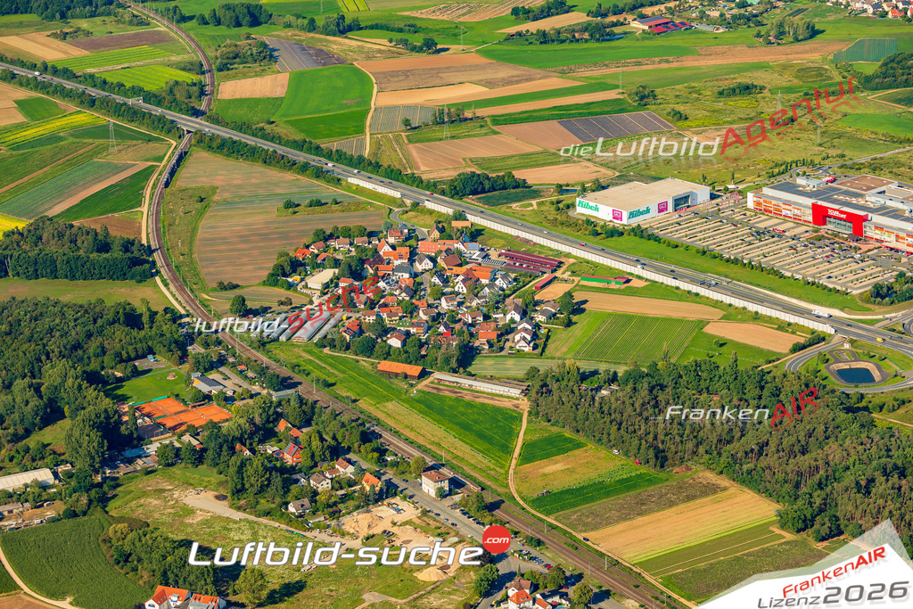 Schöne Luftaufnahme als Geschenk in Herboldshof Fürth - Die Luftbildaufnahme wurde 2025 vom UL-Flugzeug heraus erstellt ( keine Drohne ) - Hochauflösende Luftaufnahme -Nicht vergleichbar mit Google Maps oder Satelittenbilder- Die Geschenkidee !Mit Lizenz und Bildrechte bestellbar