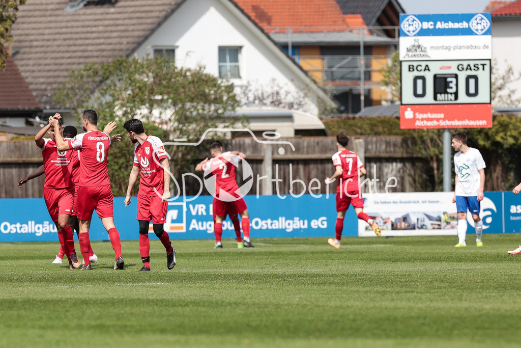 BC Aichach II - Türkspor Aichach | Jubel nach 0-1