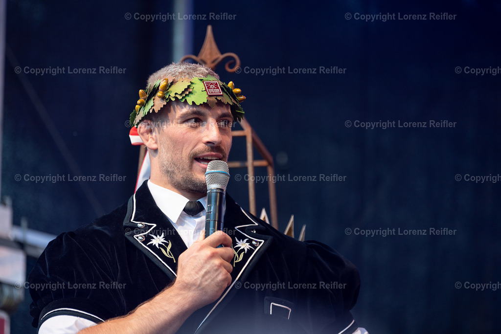 Schwingen -  ESAF Empfang Schwingerkönig 2025 | Maienfeld, 3.9.25, Schwingen - ESAF Empfang Schwingerkönig.