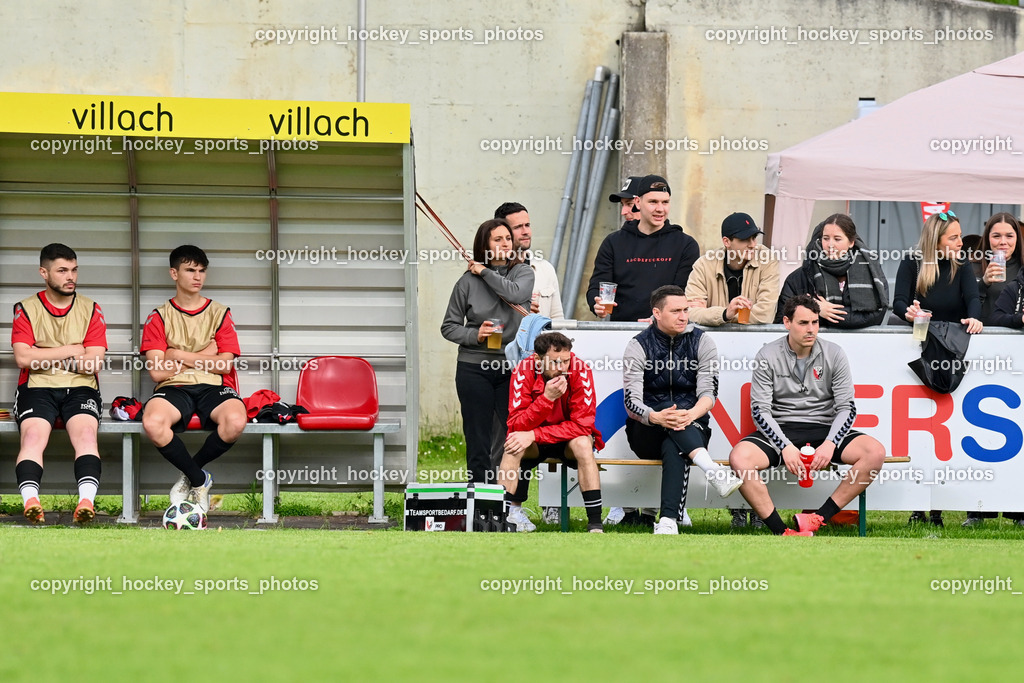 ESV Admira vs. ATUS Velden 20.5.2023 | Spielerbank ESV Admira, Headcoach ESV Admira Alexander Stroj,  #15 Christoph Stattmann